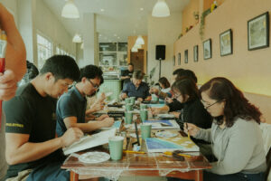 The Brunch Club: Acrylic Edition